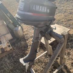 ヤマハ 船外機 5馬力 5CS 6E3 S足 2スト 長崎発 YAMAHA