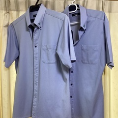 樟南高校の夏服半袖シャツ二枚です。