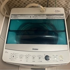 Haier 洗濯機 製造年2018年 5.5kg JW-C55A