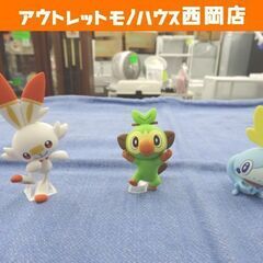 ポケットモンスター オリジナルフィギュア ヒバニー・メッソン・サ...