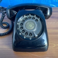 黒電話　レトロ　1990年製　日本電信電話