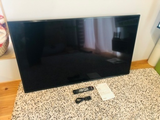 「受付終了」LG 55型液晶テレビ2019年　訳あり