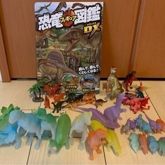 恐竜フィギュア図鑑DXと恐竜おもちゃ