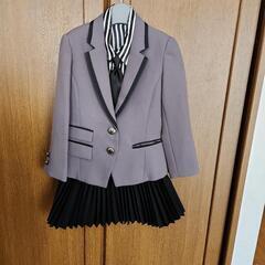 女の子　入学式　卒園式　スーツセット　120