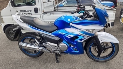 SUZUKI GSR250F 実動　そのまま乗れます　250cc ネイキッド　オートバイ　単車　福岡市南区役所