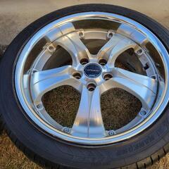 WORK　18インチ.タイヤ付きホイールセット