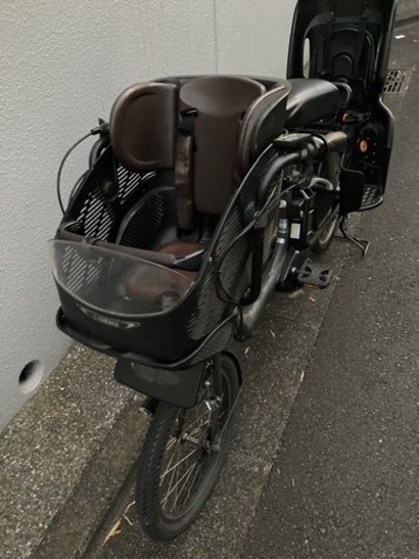 訳あり 電動自転車 子供 前後子乗せ アシスト自転車
