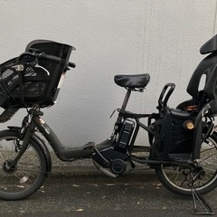 訳あり 電動自転車 子供 前後子乗せ アシスト自転車