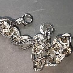 シルバー925 ネックレスペーパー チェーン クロス 十字架 アンカー