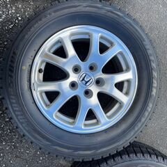 ホンダ オデッセイ純正ホイール4本 16X6.5JJ 215/65R16ブリザックREVO 