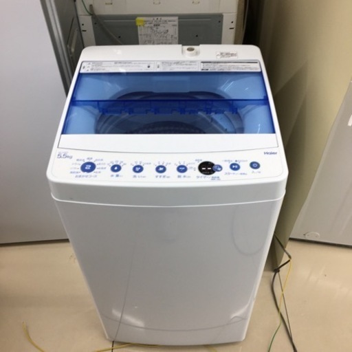 HJ 145  【中古】Haier 洗濯機　JW-C55FK  5.5キロ　20年式