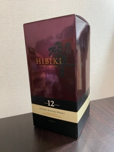 値下げ】サントリー ブレンデッドウイスキー 響12年カートン付き