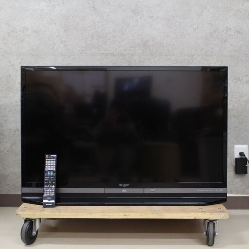 S024)SHARP AQUOS 液晶テレビ 40型 LC-40DR9 2014年製 ブルーレイ内蔵 HDD搭載 シャープ アクオス 純正リモコン付き 40インチ