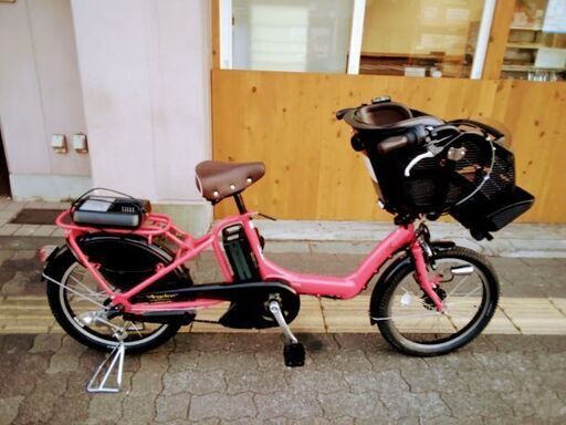 BRIDGESTONE] Angelino petite(アンジェリーノ プティット)20吋電動アシスト自転車 8.7Ahバッテリー+充電器( チェリーローズ)
