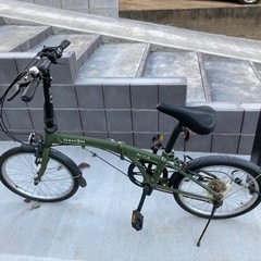 【ネット決済】DAHON 折り畳み自転車　SUV D6 モスグリ...