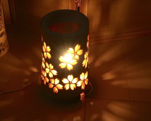 竹灯り・竹あかり・竹灯籠・竹灯篭・竹ランプ ～～ 癒しの灯り 桜灯籠