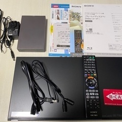 SONY BDZ-E500 Blu-rayレコーダー 外付けHD...