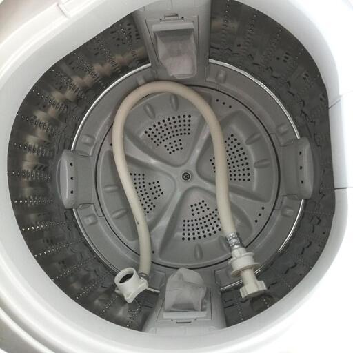 ハイアール　全自動電気洗濯機 (5.0kg)給水・排水ホース付き