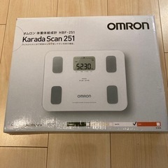 【取引中】オムロン　OMRON 体重計　体重体組成計