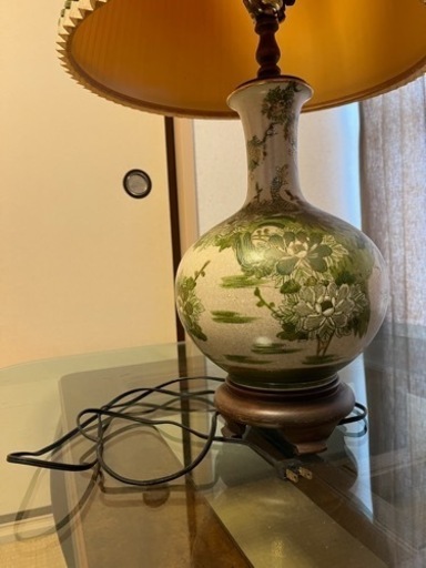 電気スタンド（九谷焼）