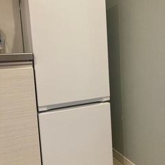 【再値下げしました】2ドア冷蔵庫 (156L)ホワイト