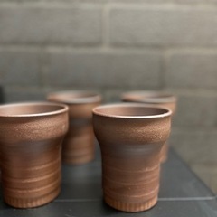 陶器カップ４個セット