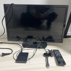 SHARP テレビ　Chromecastと録画機付き