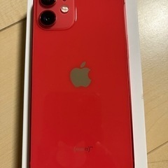 iPhone 12mini 64GB RED レッド　赤　美品　...