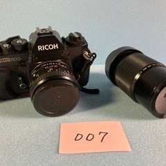 007□ RICOH  XR500  カメラ　レンズセット