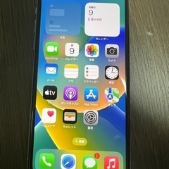 極美品　iPhone X 64GB  silver SIMフリー