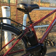 ジャンク　ベロスター　前かご、リアキャリア、バッテリー良好、充電器、鍵３本