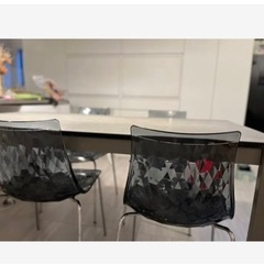 カリガリス　伸長式ダイニングテーブルセット