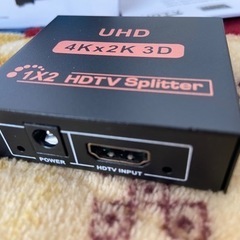 新品 / HDMI 分配器 1入力，2出力 。4k。