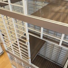 【商談中】【猫用】キャスター付きキャットケージ　3段　プラスティック製