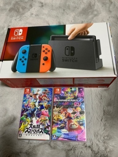 任天堂 Switch 本体 ソフト セット 決まりました。