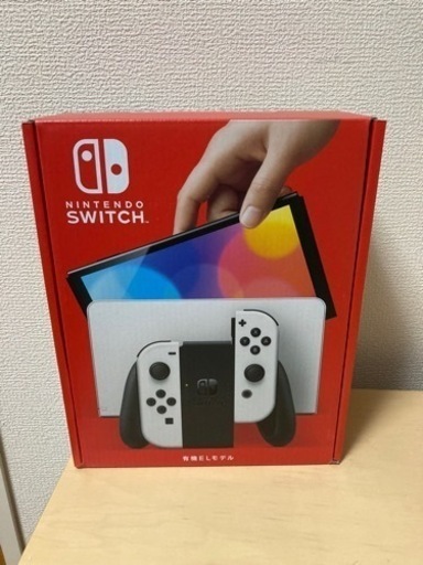 Nintendo Switch保証付き（有機ELモデJoy-Con(L)/(R) ホワイト ［ゲーム機本体］