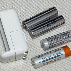 【ネット決済・配送可】【充電式電池】接触不良品