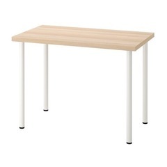 【IKEA】テーブル　リンモン/オディリス　組み立て家具
