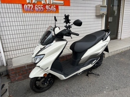 ☆17万円！バーグマン125 走行少ない！スズキ バーグマン 125 小型 ...