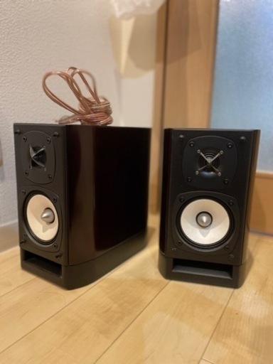 【美品】【値下げしました】ONKYO ブックシェルフスピーカー D-112EXT(D)ペア