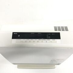 【2年使用】11畳～15畳　プラズマクラスター　Rinnai　都市ガスファンヒーター　RC-N4001NP　時計表示・手動回転機能付