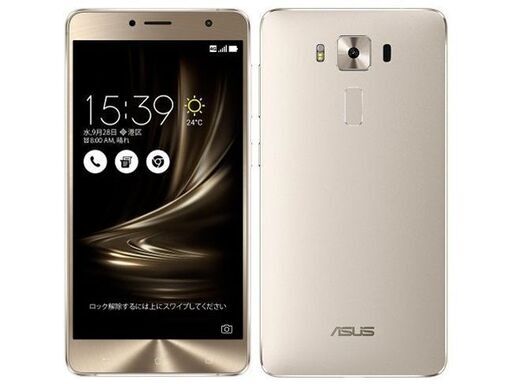★★新品未使用品ASUS ZenFone3 Deluxe Dual SIM ZS550KL-2J037JP 64GB Silver【国内版SIMフリー】