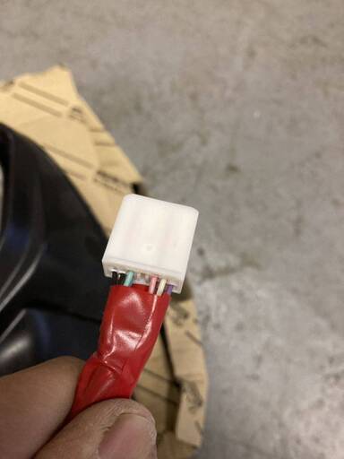 NRE ZRE 120 211 カローラ スポーツ ドア ミラー 左 87940-12K30