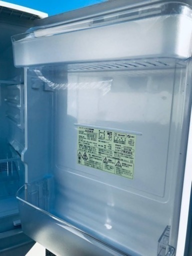 2099番 SHARP✨ノンフロン冷凍冷蔵庫✨SJ-D14B-W‼️