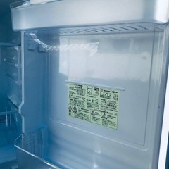 2099番 SHARP✨ノンフロン冷凍冷蔵庫✨SJ-D14B-W‼️