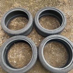 トライアングル SPORTEX 225/40ZR18 4本2022年製造 バリ山