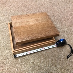木箱 28.5×25×8.5cm
