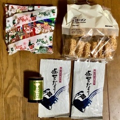 お得♡食品色々詰め合わせ　海苔2袋（2つ切✖️2袋）　＋　日本茶...