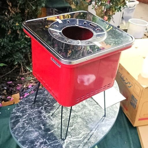 ★未使用‼希少‼お届け可！★ ミツウロコ ホームレンジ 金属製練炭火鉢 豆炭 コンロ