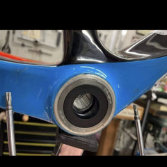 [お取引完了]終了🚴手に入らない希少Color IDOL🍀✨ロードバイクフレーム[DE ROSA IDOL] 入門〜レース迄楽しめる品💡(BB付き)他に無い限定💡貴重なサンティニカラー